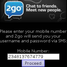 2go password